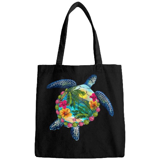 Turtle Pet Hawaiian Sea Turtle Hawaii Family Vacation Group Bags