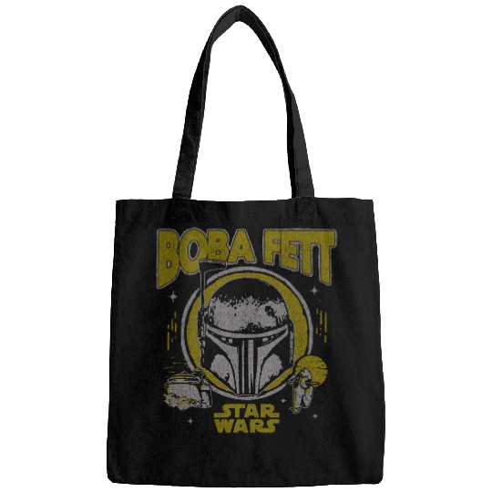 Book Fun Star Wars The Book Of Boba Fett vintages Helmet Logo Bags