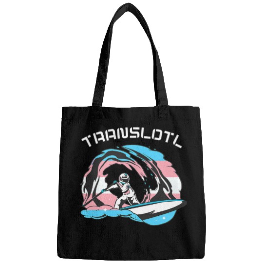 Astronaut Job Transgender Surfing Trans Pride Transsexual Astronaut 1 Bags