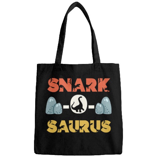 Dinosaur Pet Retro Snarky Women Sassy Dinosaur Teen Girl Stuff Kids Dino Bags