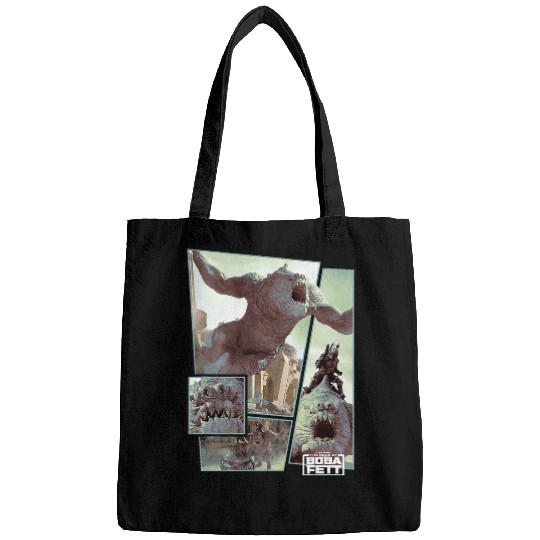 Book Fun Star Wars The Book Of Boba Fett Rancor Attack Split Panels Bags