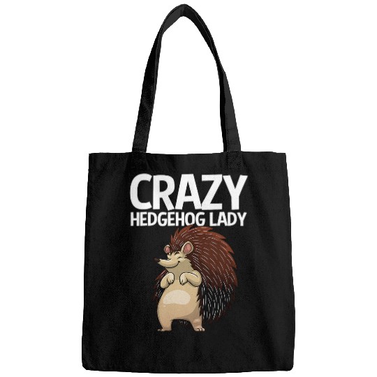 Hedgehog Pet Design For Women Girls Hedgehogs Animal Lover Bags