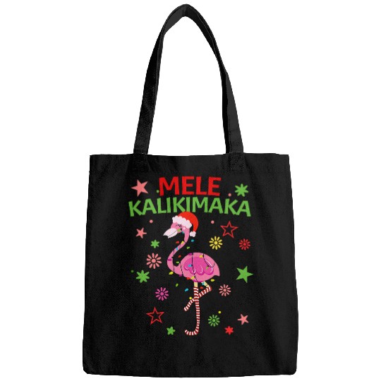 Flamingo Pet Mele Kalikimaka Women Flamingo Christmas Hawaiian 51 Bags