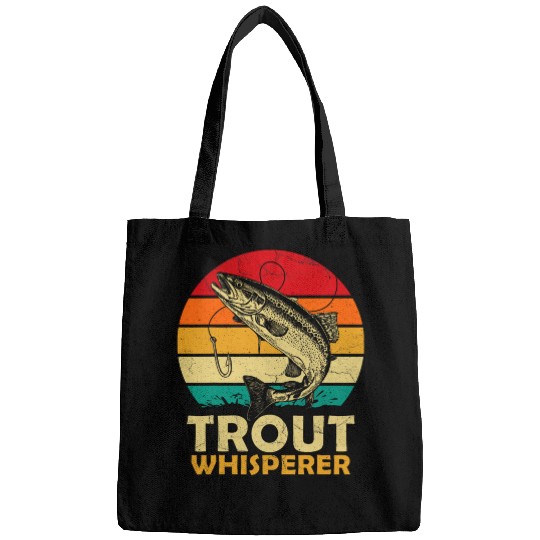 Fishing Fun Brook Brown Rainbow Trout Fish Gift Trout Fishing Bags