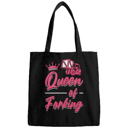 Forklift Fun Queen Of Forking Forklift Truck Warehouse Forklift Operator Bags