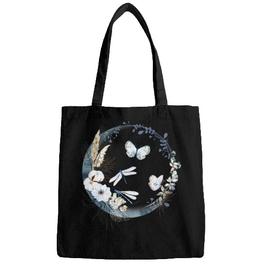 Dragon Pet Artistic Bohemian Design with Butterflies and Dragonflies Bags