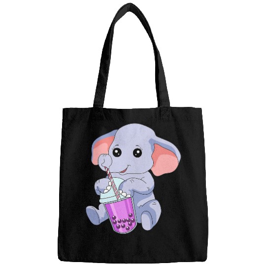 Elephant Mammal Cup Cute Kawaii Bubble Tea Lover Milk Tea Bags