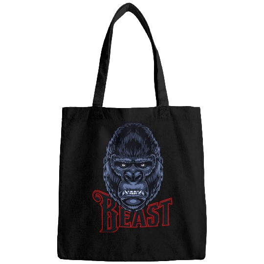 Angry Gorilla Silverback Gym Animal Workout Fitness Lifting Bags