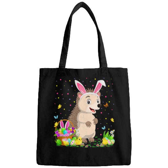 Hedgehog Pet Easter Hedgehogs Bunny Egg Hunting Hedgehogs Easter Sunday Bags