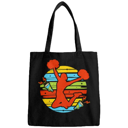 Cheerleader Retro Cheering Squad Trainer Cheerleading Coach Bags