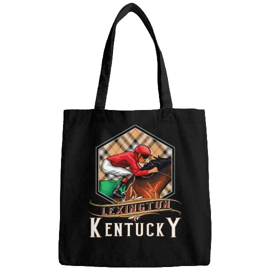 Horse Pet Lexington Kentucky Thoroughbred Horse Racing Themed Souvenir Bags