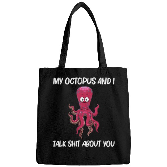 Octopus Pet For Men Women Sea Life Ocean Biology Cephalopod3 Bags
