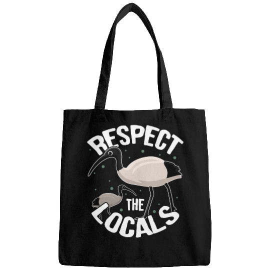 Chicken Pet Bin Chicken Respect the Locals Australia Ibis Animal Bird Bags