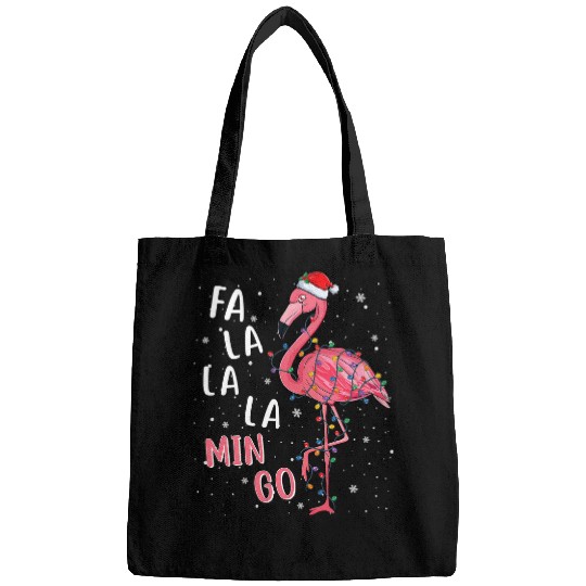 Flamingo Pet Fa la la Mingo Flamingo Christmas Tree Lights xmass Pajama 36 Bags
