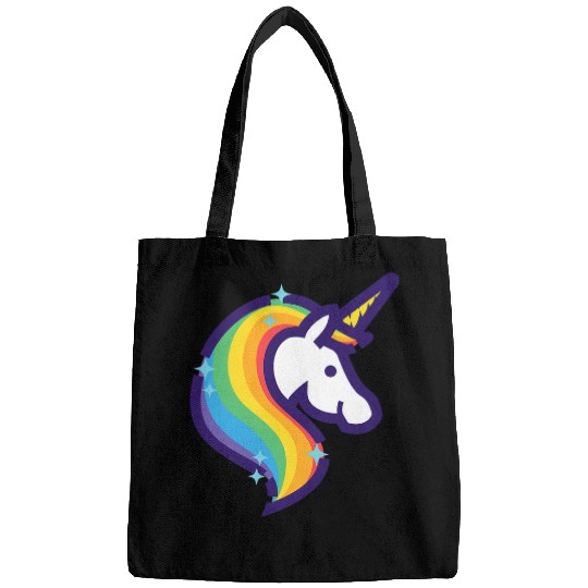 Unicorn Pet Rainbow Striped Kidcore Aesthetic Clothes E Girl Bags