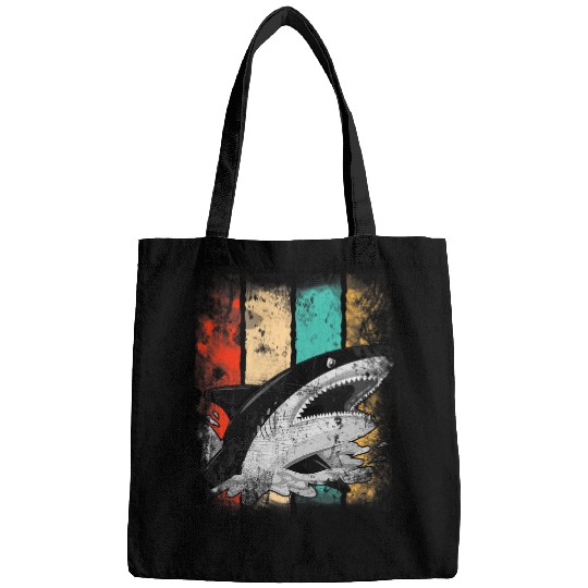 Whale Pet Retro Killer Whale Vintage Animal Ocean Marine life Bags
