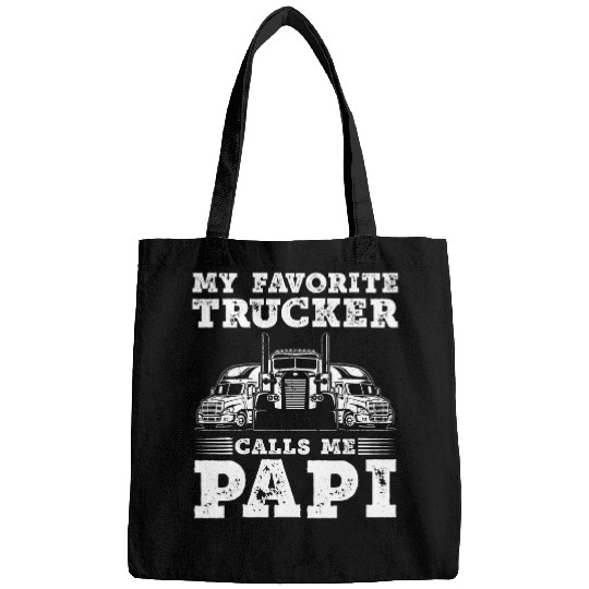 Truck Fun Papi Trucker Tractor Trailer 18 Wheeler Bags