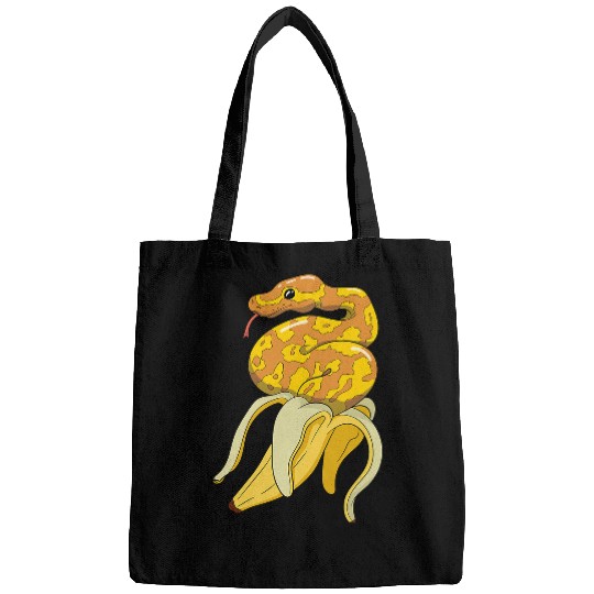 Python Pet Banana Ball Python Snake Reptile Herpetologist Ophiology Bags