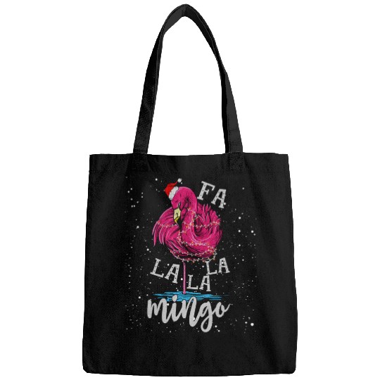 Flamingo Pet Fa La La La mingo Flamingo for Funny Christmas Pajama 4 Bags