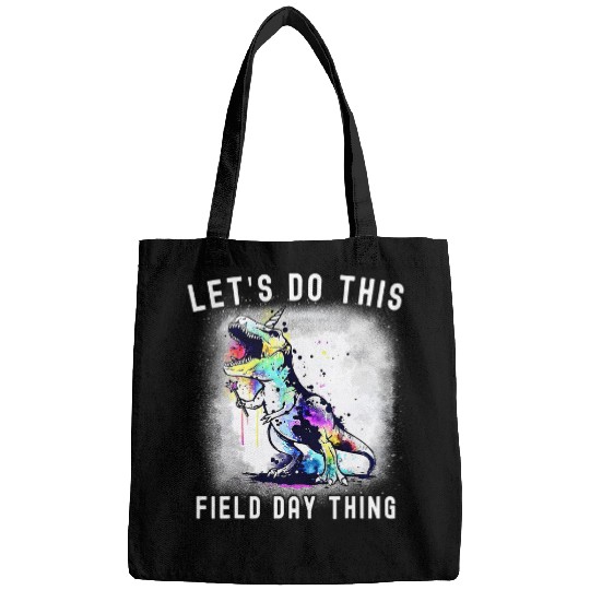 Dinosaur Pet Lets Do This Field Day Thing TRex Outdoor Field Games Bags