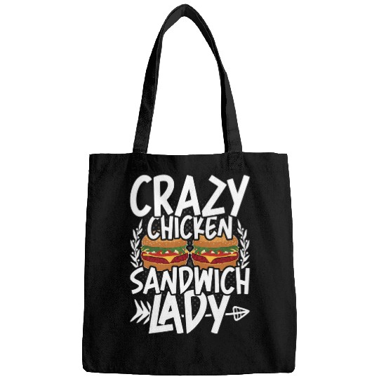 Chicken Pet crazys Chicken Sandwich Lady Burger Lovers Bags