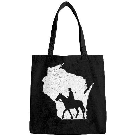 Horse Pet Wisconsin Horse Horseback Rider Equestrian Riding Jockeys Bags