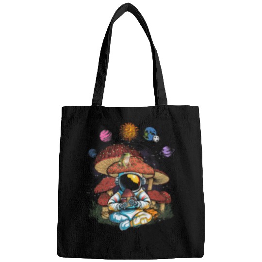 Astronaut Cottagecore Fairy Grunge Planets Mushroom Bags