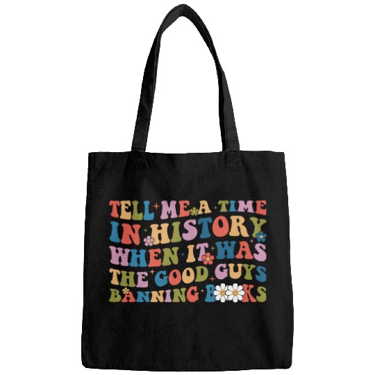Book Fun Groovy Tell Me A Time In History Good Guys Banning Books 5 Bags