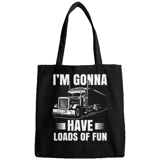 Truck Fun Lorry 18 Wheeler CDL Trailer Highway Truck Driver Bags