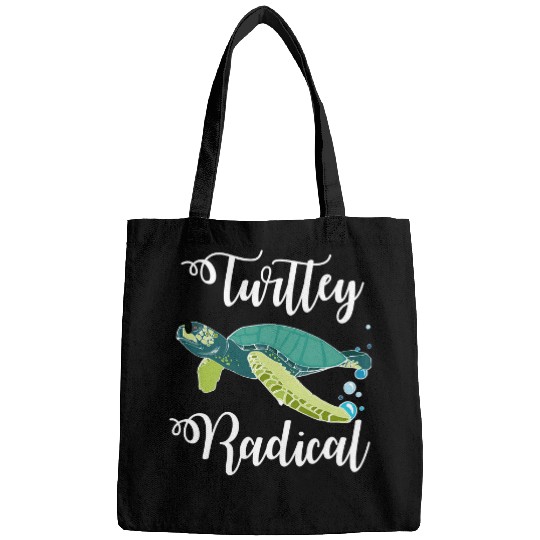 Turtle Pet Turtley Radical Funny Marine Life Sea Turtles sea Bags