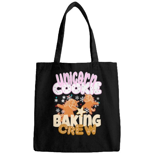 Unicorn Pet  Unicorn Cookie Baking Crew Christmas Baker Team 7 Bags
