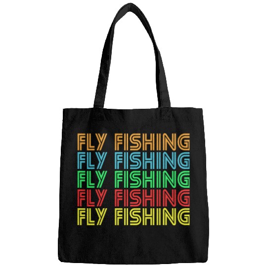 Fishing Fun vintages Fish Lover Trout Fishing Deep Sea Bass Fisherman Bags
