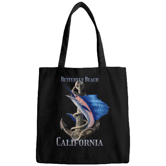 Fishing Fun Butterfly Beach californias swordsfish Marlin Ocean Fishing Bags