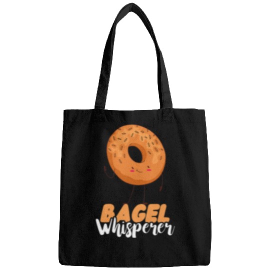 Bagel Whisperer Bagels Baking Baker Dough Bagel Lover Bags