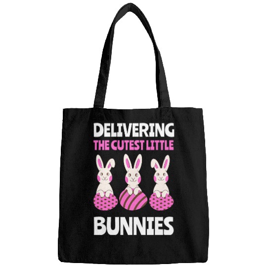 nurses Job Easter Pregnancy Delivering Cutest Bunnies nurses Labor Day 7 Bags