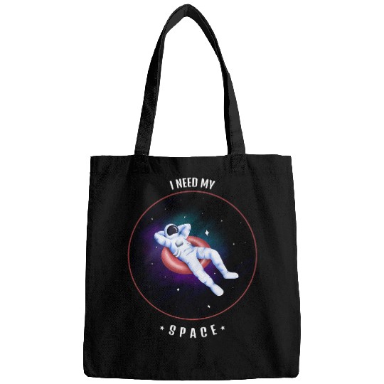 Astronaut Job Funny Spaceman I Need Space Astronaut Introvert Bags