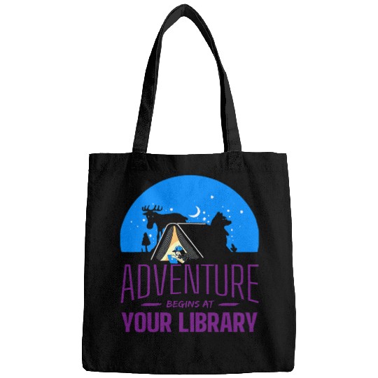 Book Fun Summer Reading Program 04 Adventure Begins at Your Library 05 Bags