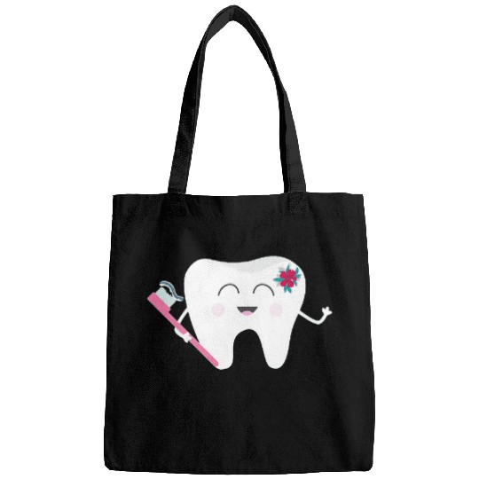 dentists Job Brush Teeth dentists Tooth Fairy Hygiene Flower Bags