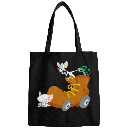 Tractor Fun driving Animaniacs Pinky and the Brain Tractor Show Bags