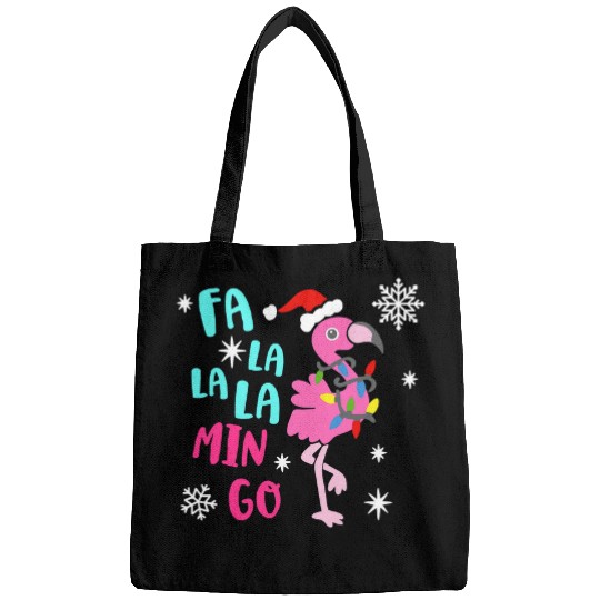 Flamingo Pet Fa La La La mingo Flamingo For Christmas xmass Pajama Holiday 173 Bags