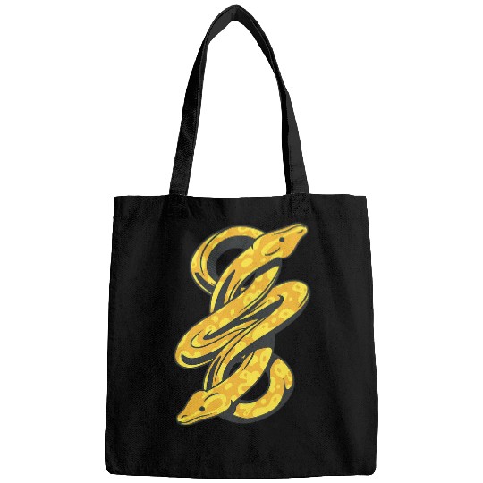 Python Pet Banana Ball Python Herpetologist Snake Lover Bags
