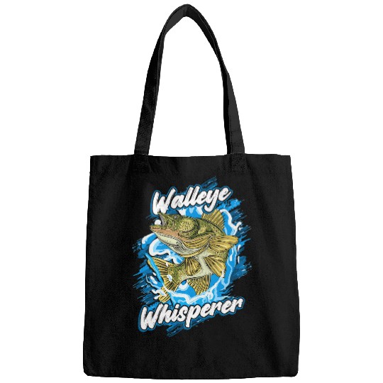 Fishing Fun Walleye Fishing Fish Walleye Whisperer Funny Fishing 3 Bags