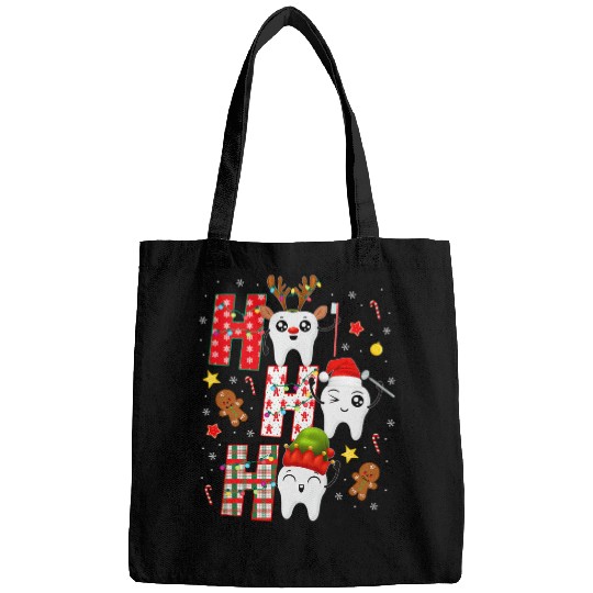 dentists Job Christmas Dental Hygienist Matching Group Bags
