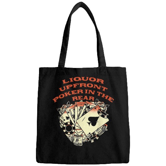 Beer Fun Liquor Upfront Pokers in the Rear Beer Lover Casino Drinker 8 Bags