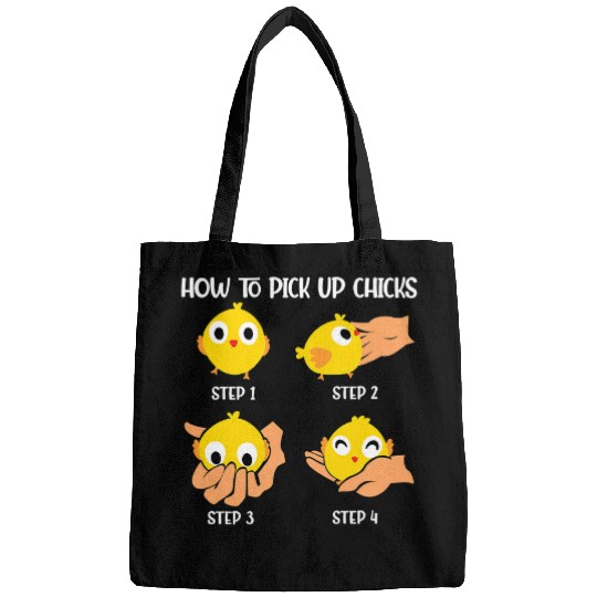 Chicken Pet How To Pick Up Chicks Cheesy PickUp Lines Bags