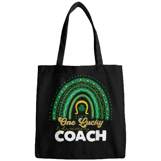 One Lucky Advocacy Coachs School Rainbow St Patricks day Bags