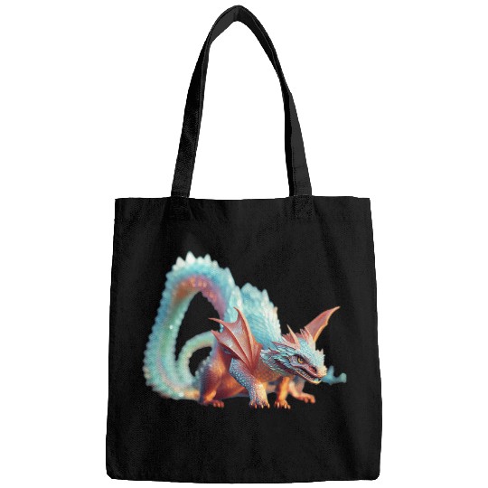 Dragon Pet Crystal Dragon Realistic Art Artistic Legendary Creature Bags