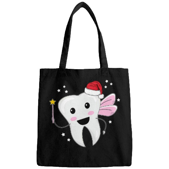 Tooth Fairy Christmas Costume Dental Assistant dentists Xmas Bags