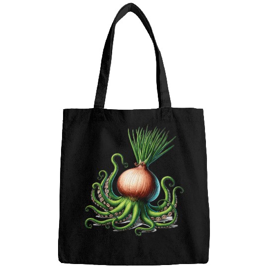 Octopus Pet Onion Octopus Funny Animal Made Of Vegetables Bags