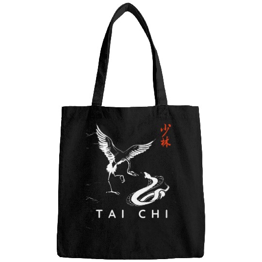 Snake Pet Tai Chi Beginners Design Snake 2Crane Tai Chi Calligraphy Bags